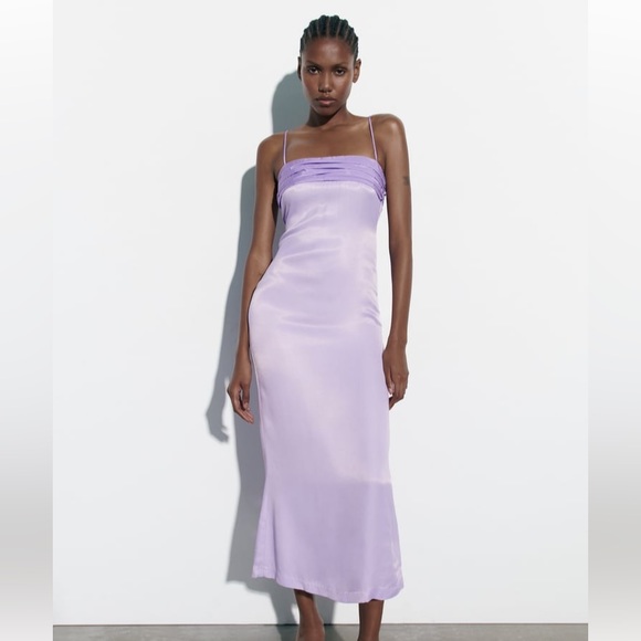 Zara Lavender Dress - Picture 3 of 10